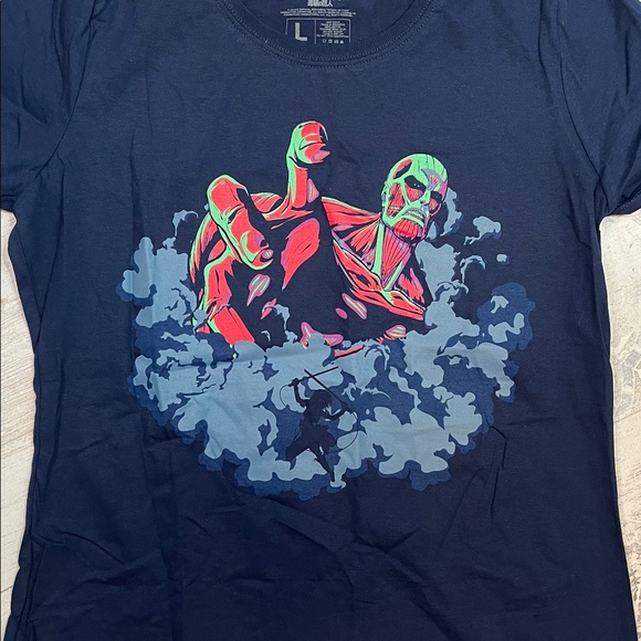 Loot Crate Attack On Titan Exclusive Tee Shirt Size Large - Picture 3 of 6